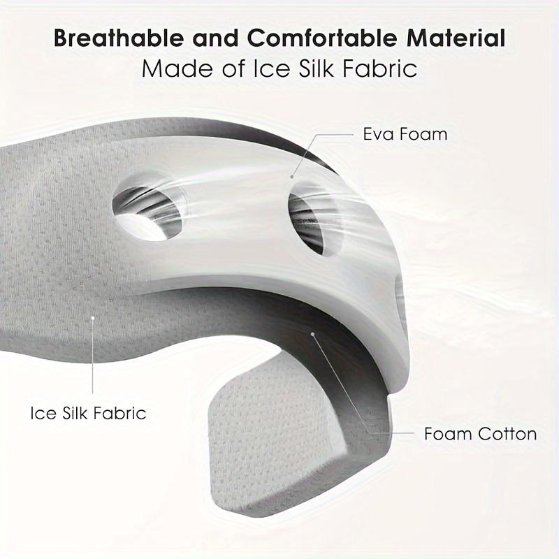 Adjustable Light Blue Neck Support Brace, Ergonomic Cervical Spine Stabilizer for TV & Office Use, Prevents Forward Head Posture, Soft Comfortable Textile Neck Brace