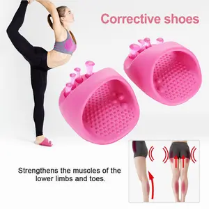 Foot Inversion Correction O-leg Shape Magic Tool, Sole Uneven Wear Correction, Octagonal XO-leg Slippers, Flat Foot Corrector