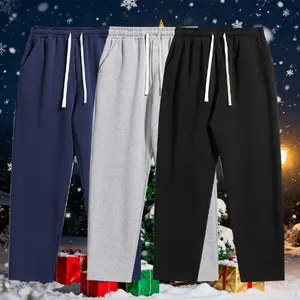 3 Pack Men's Solid Color Fashion Joggers Pants, All Season, Best For Autumn And Winter, Christmas Gift (S-2xl)
