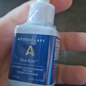Product Review of Apothékary Blue Burn - Metabolic Support Liquid Herbal Drops* | Antioxidant Rich, Alcohol-Free, Clinically-Tested, Certified Gluten-Free, PETA Certified Vegan & Cruelty-Free, Third Party Tested, Plant-Based, Made in the USA from T**e