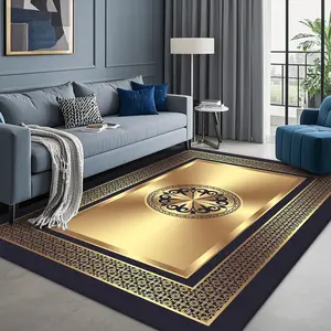 Geometric Pattern Floor Mat, Non-slip Washable Floor Carpet, Modern Decorative Area Rug for Home Living Room Bedroom Hotel Dormitory, Decoration