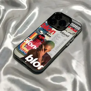 Frank Blonde Singer Phone Case for iPhone Models, Anti-Drop Matte Finish Back Cover, Durable Protection Design, Perfect Fit & Stylish Look