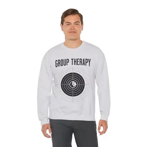 Group Therapy Target Shooting Range Sweatshirt | Gun Range Graphic