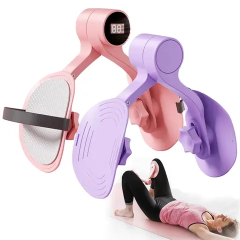 Thigh Trainer Home Fitness Equipment for Inner Thigh, Pelvic Floor Thigh Exercise Device, 3 Strength Levels Portable Kegel System Strengthening Exercises,Inner Outer Muscle Leg Workout Toner Equipment & Hip Abductor Master Trainer for Home Fitness