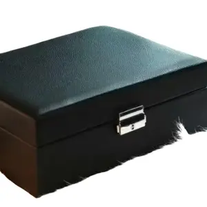 Jewelry Storage Box with Lock, Large Capacity Anti-oxidation Necklaces and Bracelets Organizer, Multi-layer Jewelry Case for Home Office, Lockable Jewelry Organizer