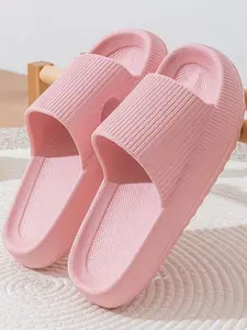 Summer New Bohemian Style Fashion Slippers, Eva Anti-Slip Antibacterial Comfortable Men's Sandals, Indoor Outdoor Wear, Wide Fit Recommended