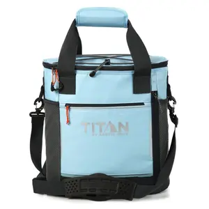 Titan by Arctic Zone 13qt Bucket Cooler with Ice Walls - Arctic Peak: Soft-Sided Portable Cooler Titan by Arctic Zone 13qt Bucket Cooler with Ice Walls - Arctic Peak: Soft-Sided Portable Cooler