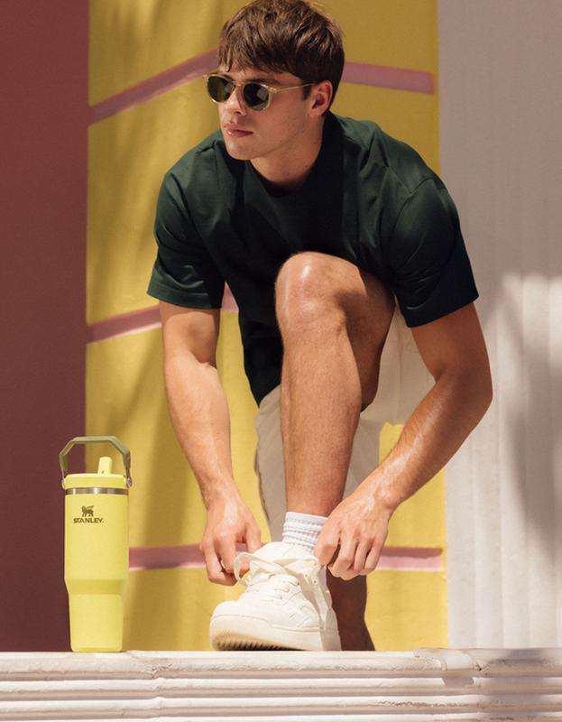 STANLEY 30 oz Limited Edition The IceFlow™ Flip Straw Tumbler, Prickly Pear