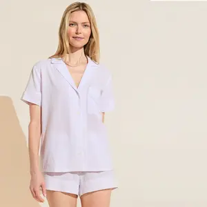 Eberjey Nautico Shortie Short PJ Set