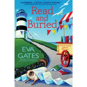 USED-Read and Buried: A Lighthouse Library Mystery by Gates, Eva (Hardcover)