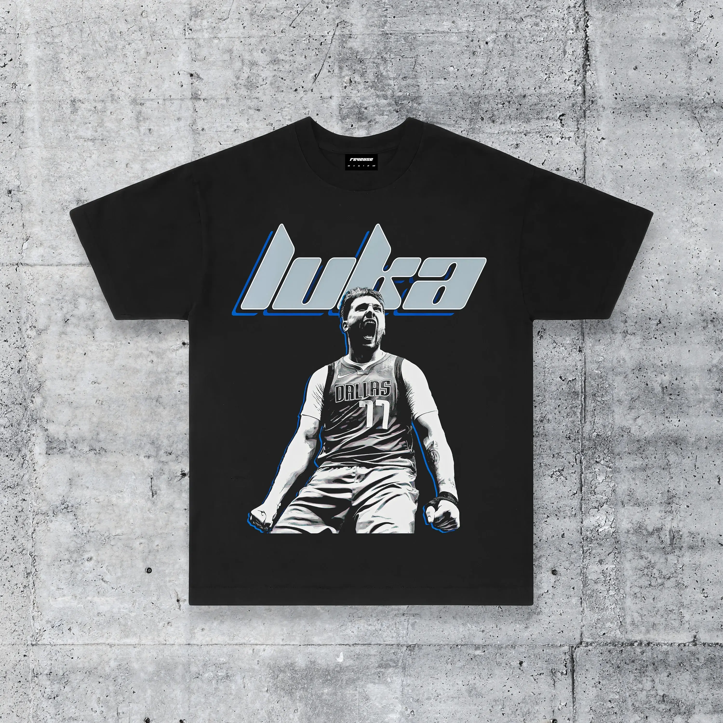 Y2K Luka Doncic Dallas NBA Basketball Mavericks Streetwear T-Shirt