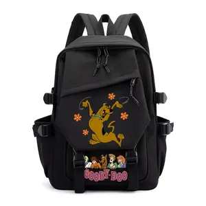 Viral TikTok Scooby-Doo Anime Backpack 2025! Full-Print Design + 17" Laptop Compartment  Waterproof & 3 Quick-Access Pockets for School/Con/Travel