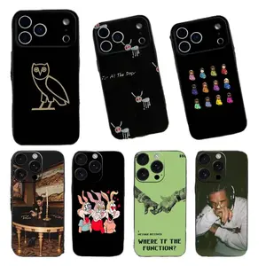 Rapper D-Drake Phone Cases For iPhone 17 Promax Pro Air 16 Plus 15 14 13 12 11 Black Soft Cover
