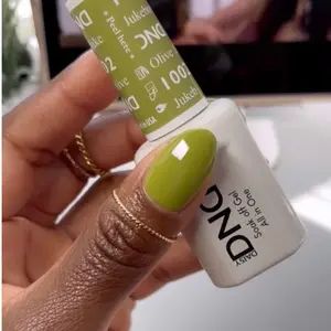 DND 1002 Jukebox Olive Gel and Lacquer Duo nail care nail art