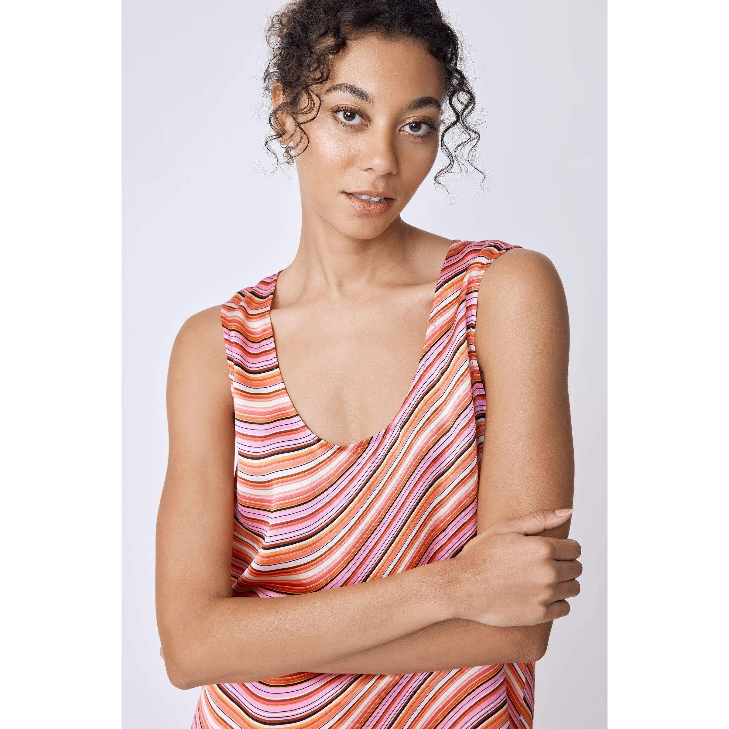 Estelle Silk Tank Multi
