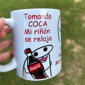 Tomando coca mug 11oz Ceramic