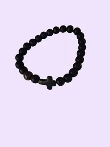 Beaded Cross Bracelet