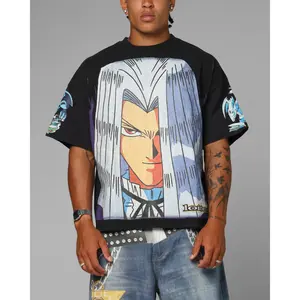 Loiter X Yu-Gi-Oh! Pegasus T-Shirt Vintage Black