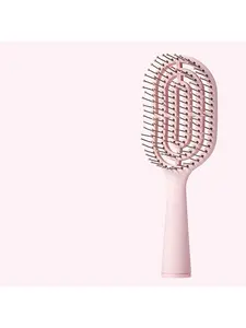 1-piece girl's comb, newborn, plush-shaped comb, bristle comb, hairdressing comb, massaging comb a detangling brush for natural styling, combing, and hair care. Essential holiday gift for ladies and gentlemen, suitable for Christmas, Halloween, summer