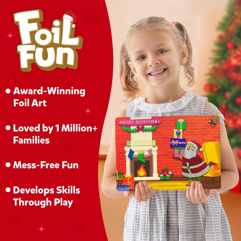 Skillmatics Foil Fun - Art & Craft Activity, Mess Free Art, DIY Creative Kit for Kids Ages 4 and up