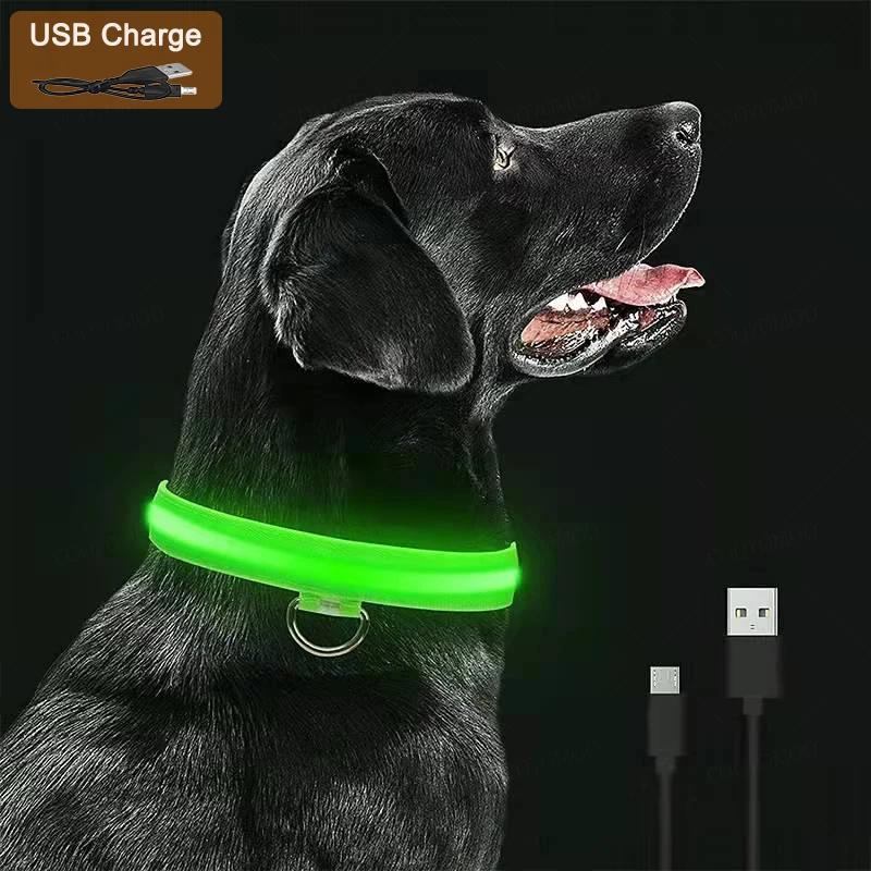 3 Modes Dog Luminous Charge Collar Led Usb Cat Dogs Collars Detachable Night Led Glow Dog Loss Prevention Collar Pet Accessories 3 Modes Dog Luminous Charge Collar Led Usb Cat Dogs Collars Detachable Night Led Glow Dog Loss Prevention Collar Pet Accessories