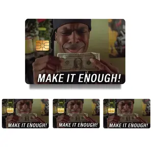 Credit Card Skin Sticker, 4 Counts/Set Ultra-thin Waterproof & Scratch Resistant Credit Card Skin Sticker, Personalized Bank Card Sticker, Customizable Stickers