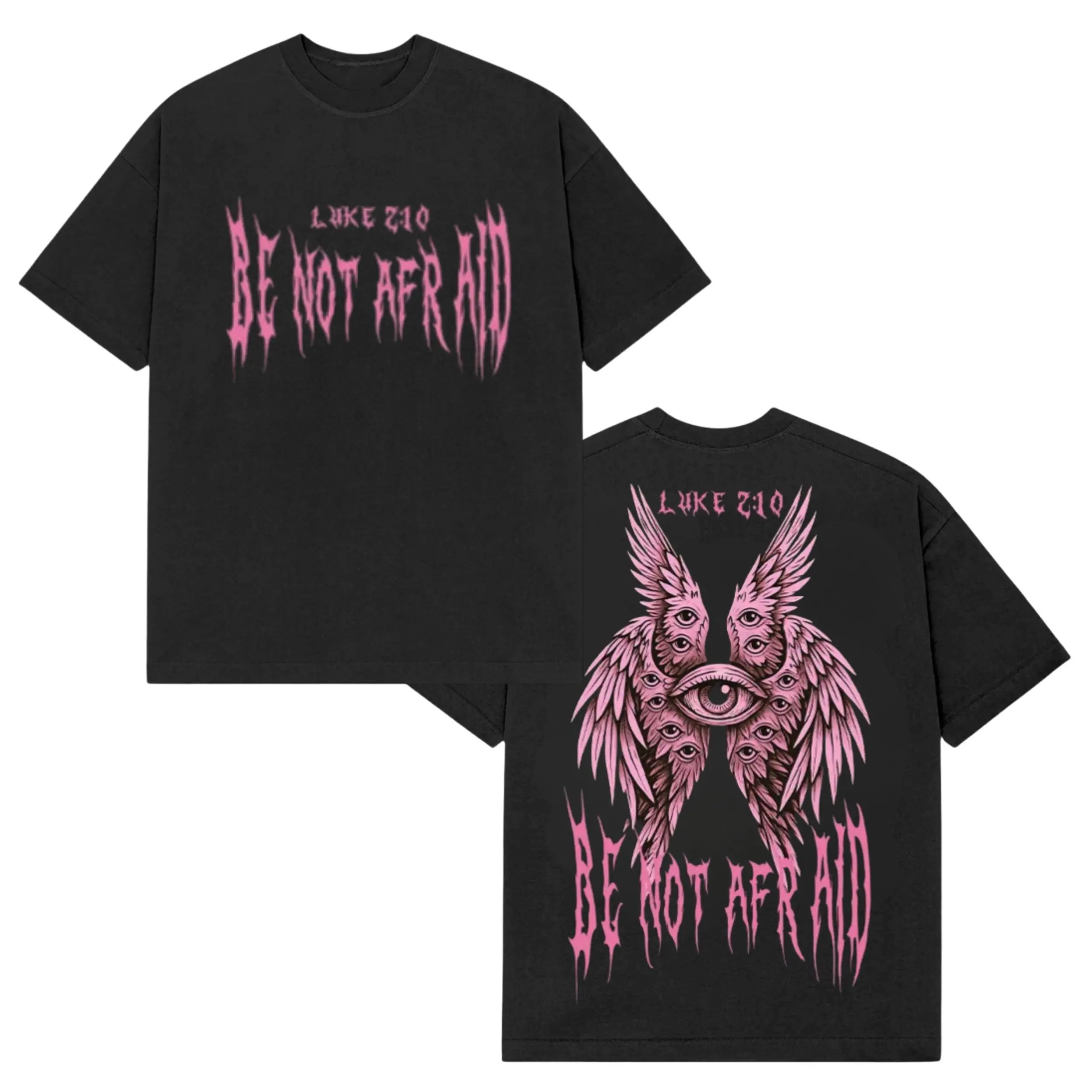 Be Not Afraid Seraphim Classic Christian Tshirt, Sweatshirt, Hoodie, Bible Verse , Faith Jesus Tee