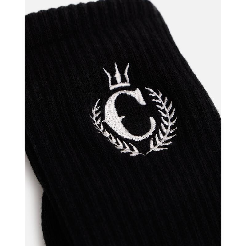 Culture Kings CK NOT-FOR-SALE Crew Socks Black/White