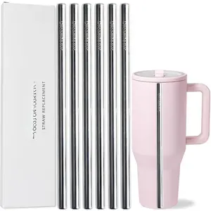 Metal Straw Replacement Stainless Steel for  Traveler 32 oz