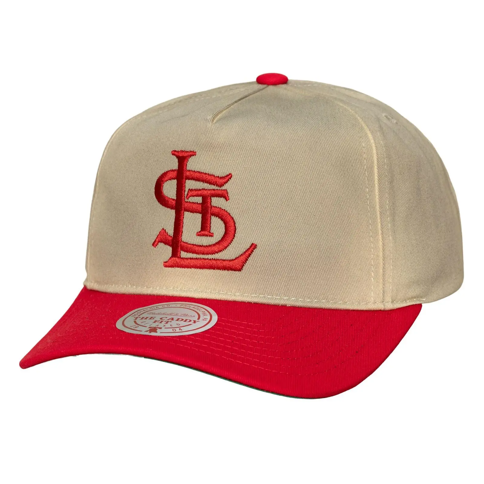 St. Louis Cardinals Retro Roots Deadstock Cooperstown Acrylic Baseball Cap, Adjustable Fit, Embroidered Logo, Graphic Design