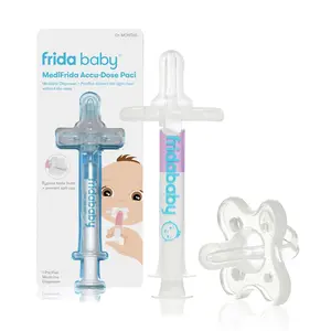 Medicine Pacifier Syringe, Accu-Dose Paci, Medi Frida Dispenser for Mess & Fuss Free Use