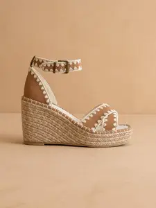The Essie | Camel Espadrille Slide