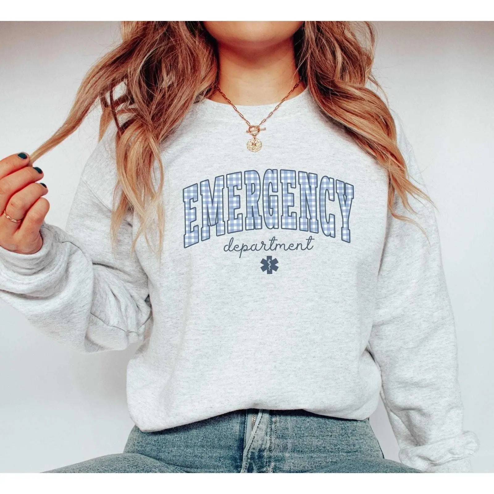 Cute Nurse Sweatshirt, RN Nurse Crewneck, Registered Nurse Top, Nursing Appreciation Pullover, Cozy Gift For Nursing Students And Healthcare Workers