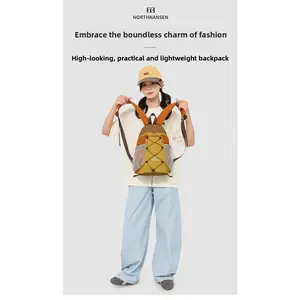 Spot Casual Outdoor Sports Nylon Mountaineering Bag Multifunctional Waterproof Backpack Cycling Niche ins Backpack Women