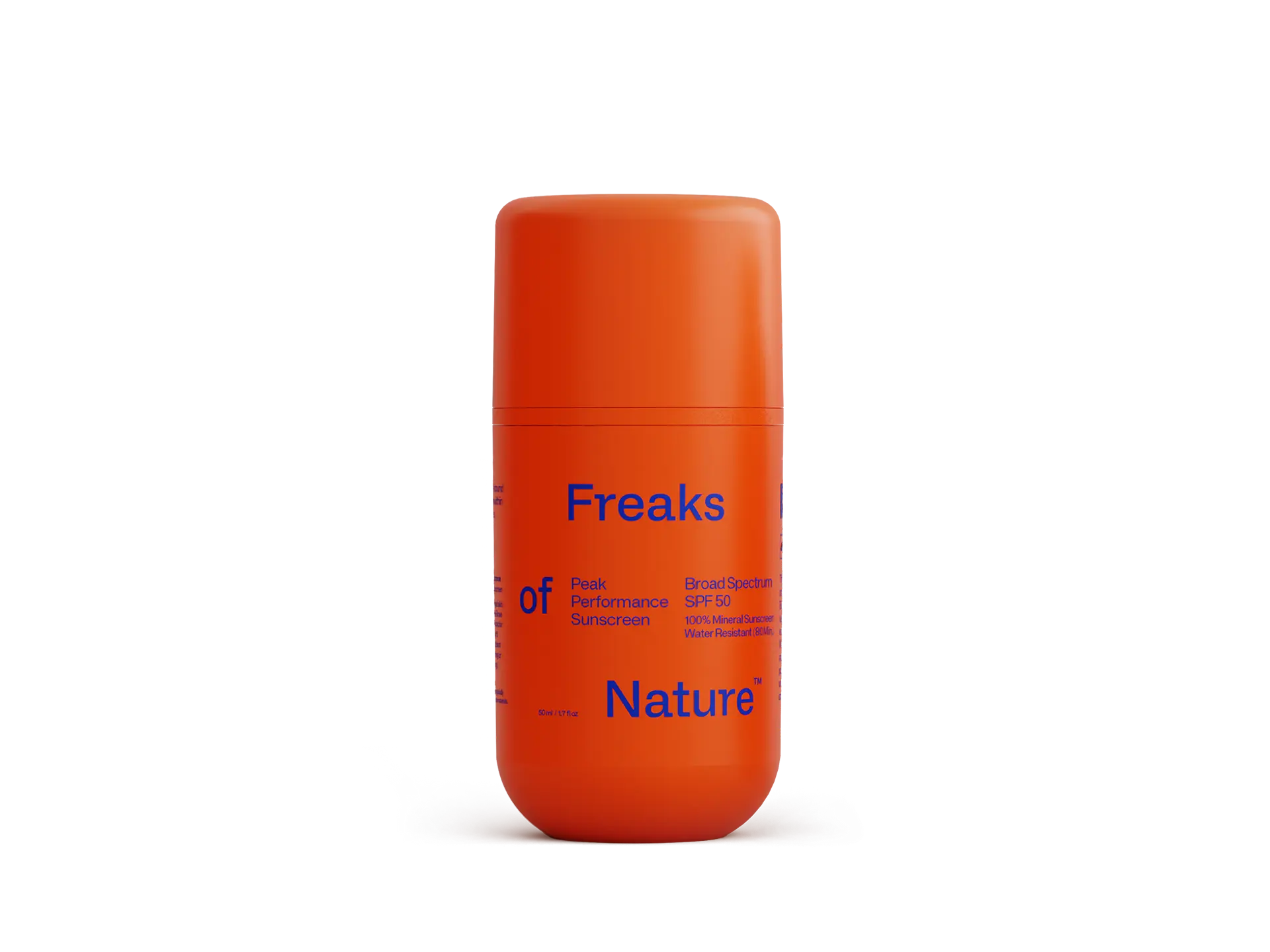 Peak Performance SPF50 Sunscreen for Face and Body, Sunscreen Everyday, Cruelty-Free, Biodegradable, with Caprylhydroxamic Acid, Caprylic/Capric Triglyceride