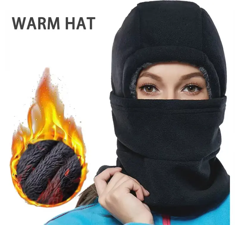ushanka hat Winter Hat Men Women 2025 Neck Warmer Scarf Hiking Running Cycling Cap Ski Mask Hood Earmuffs Warm Windproof Thickened unisex windproof