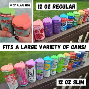 12 oz Can Lids, Can Topper, Cover 12 oz Can Lids, Can Topper, Cover