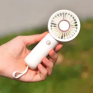 Portable Handheld Fan, USB Rechargeable 3 Speed Mini Fan, Personal Cooling Fan for Makeup, Outdoor, Travel, Office, Bedroom, Multifunction Fan
