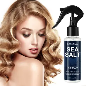 Sea Salt Spray - Algae & Aloe Vera - Boosts Texture & Volume - Provides Hold & Definition - Enhances Curls & Waves - For Curly Hair Styling