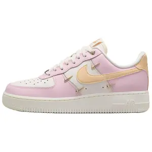 Nike Air Force 1 '07 LX Low-Top Sneakers for Women in Pink and White with Comfort Versatility and Slip-Resistant Durability nike 2000 Sports Shoes Classic flats Footwear Trainer