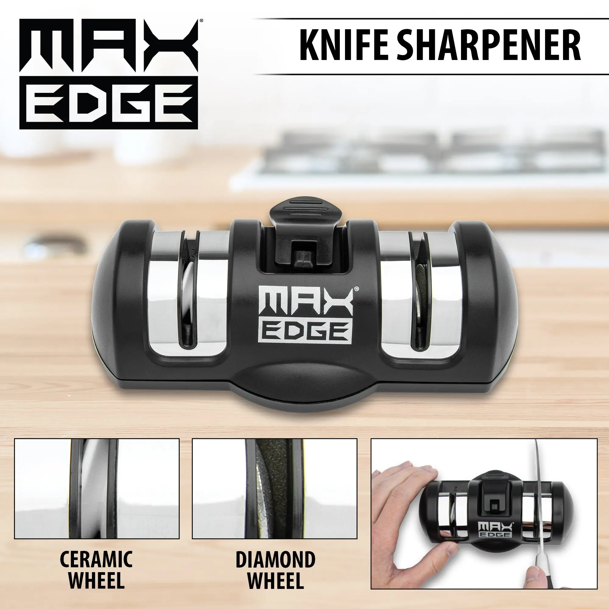 Max Edge Knife Sharpener