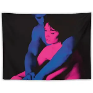 60in x 40in   tapestry LXMIAOI Tv Girls Tapestry, Music Album Flags, Funny Aesthetic Graphic Wall Hanging Bedroom Living Room Decor 30"x40"  poster  home decor banner wall art bedroom