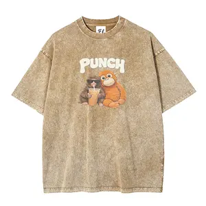 Monkey punch Washed T-shirt