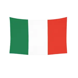Italy (Italian) Flag tapestry 75D Printed Polyester 3x5 Ft Decor Decorative bedroom living room gift colorful decorative