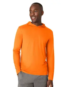 Hanes Cool DRI Men’s Hooded T-Shirt, 3-Pack, Moisture-Wicking