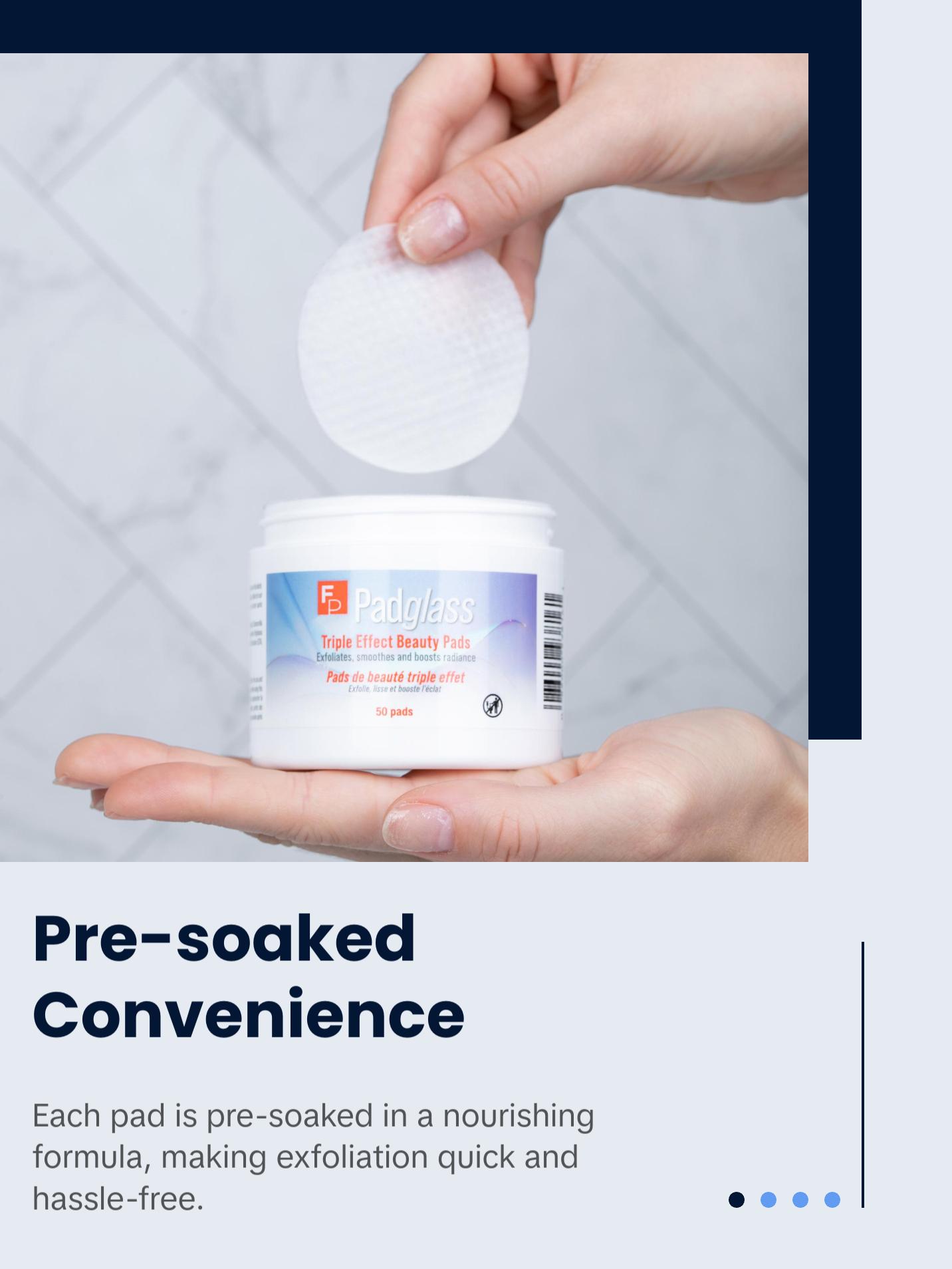 French Pharmacy PadGlass Triple Effect Exfoliating Beauty Pads