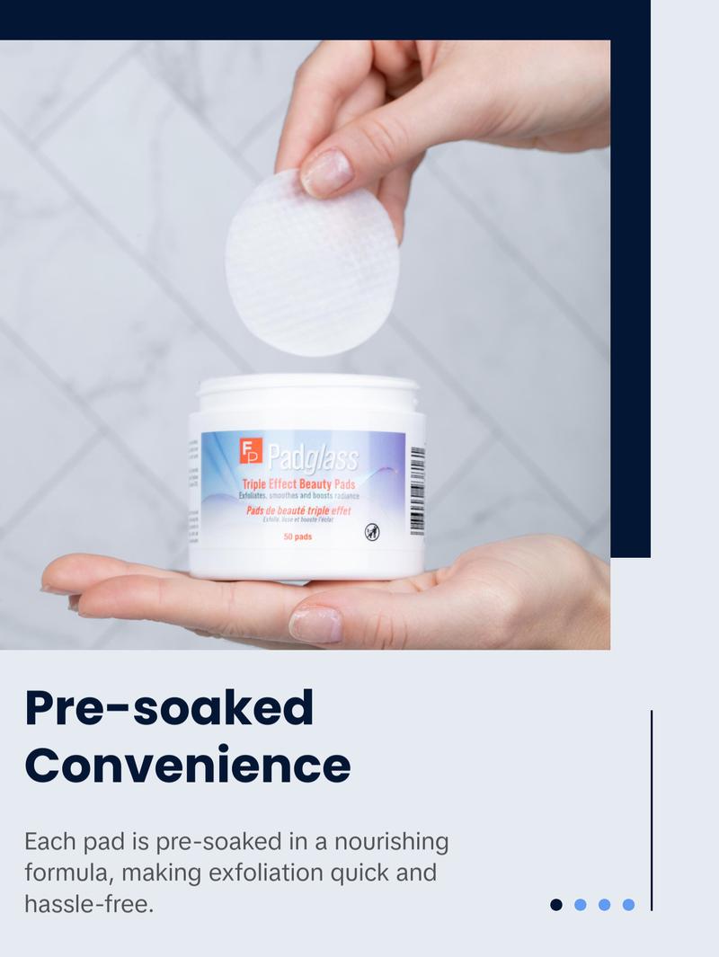 French Pharmacy PadGlass Triple Effect Exfoliating Beauty Pads