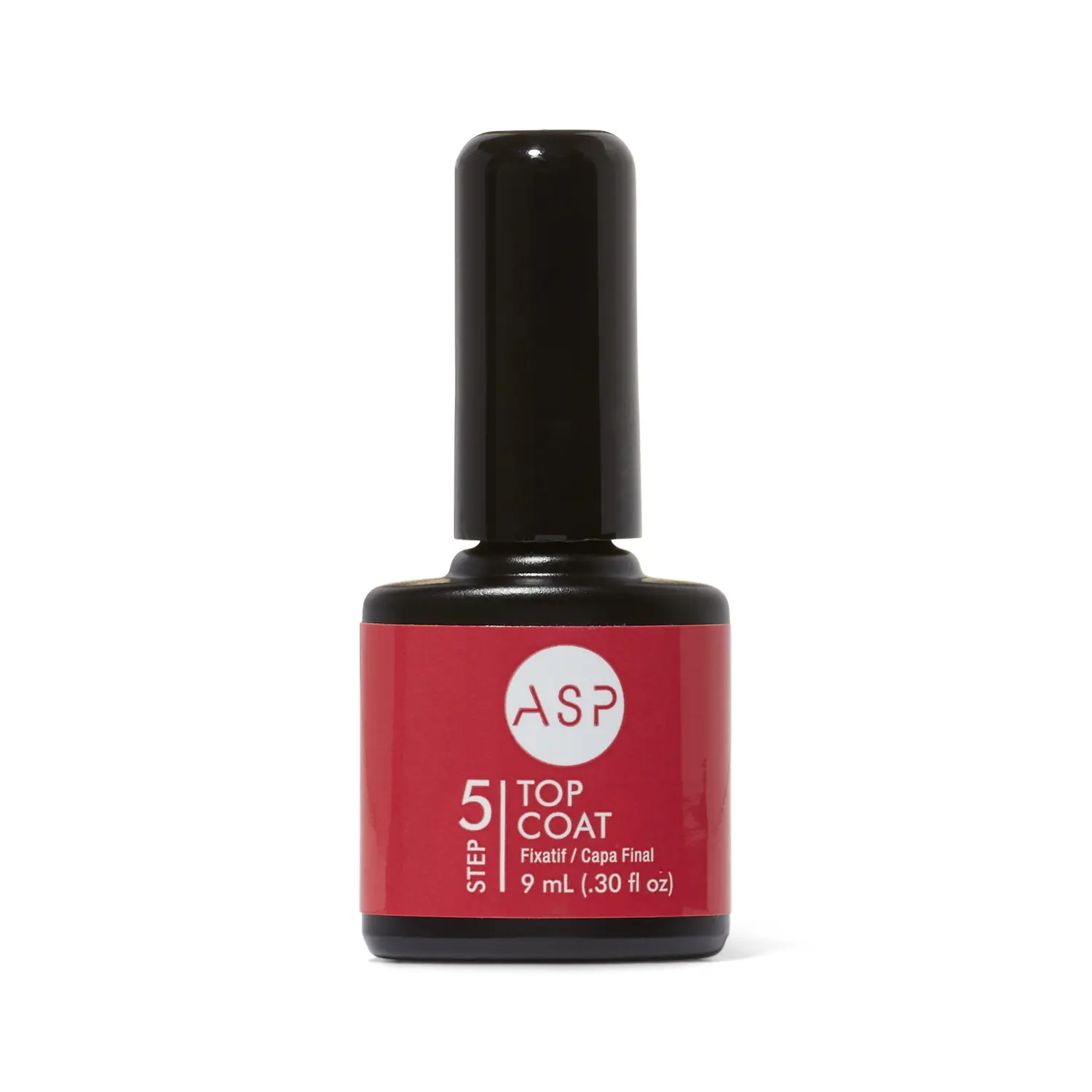 Asp Soak-Off Gel Nail Polish Top Coat, for Manicure and Nail Art, Nail Care, Cosmetic