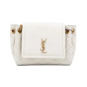 Pre-owned Yves Saint Laurent Leather Crossbody Bags YSL Nolita Mini White JM JM287