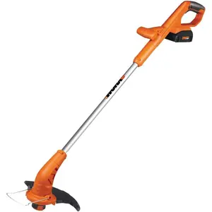 String Trimmer & Edger 20V 10" Weed Trimmer PowerShare Battery & Charger Included WG154 Easy-to-Use Versatile Efficient Aerodynamic Design Lightweight